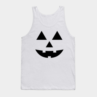 Pumpkin Face Tank Top
