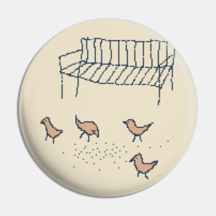 Feed The Pigeons Pin
