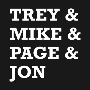 Phish Band Names T-Shirt