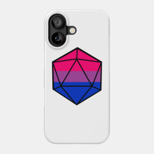 Bisexual Pride d20 Phone Case
