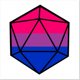 Bisexual Pride d20 Posters and Art