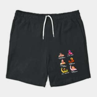 Pro Wrestling Fighters Shorts