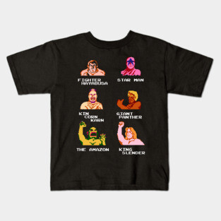 Pro Wrestling Fighters Kids T-Shirt