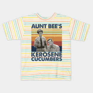 Aunt Bee's Kerosene Cucumbers Retro Style Kids T-Shirt