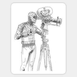 Spidermatographer Magnet