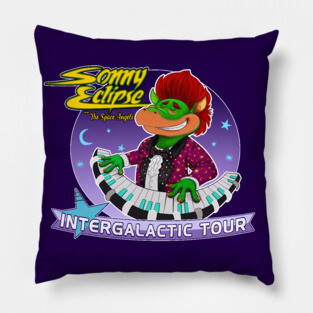 Sonny Eclipse: Intergalactic Tour Pillow