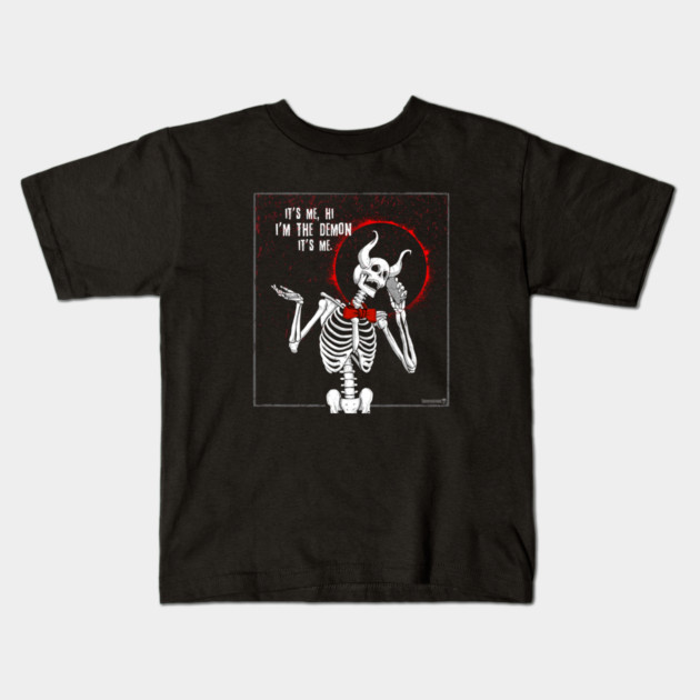 It's All Me. Kids T-Shirt by Tommy Devoid