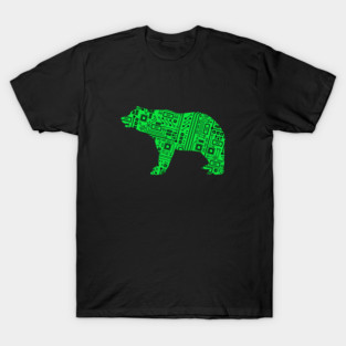 Circuit Board Bear T-Shirt