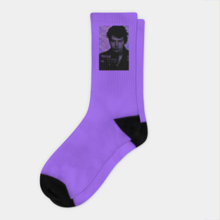 Sid Vicious Mugshot Socks