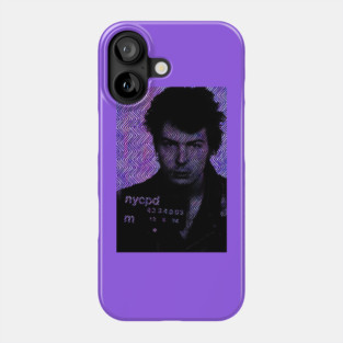 Sid Vicious Mugshot Phone Case
