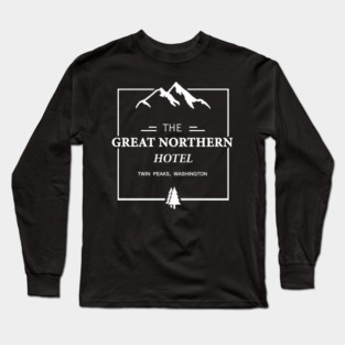 The Great Northern Hotel - Twin Peaks Long Sleeve T-Shirt