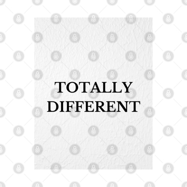 Totally Different by Beautiful Vesture