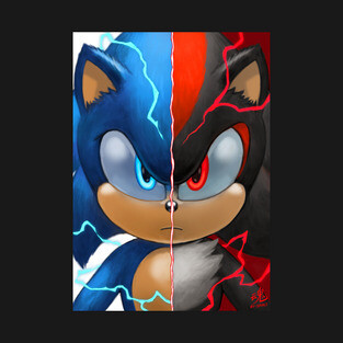 Sonic Shadow T-Shirt T-Shirt