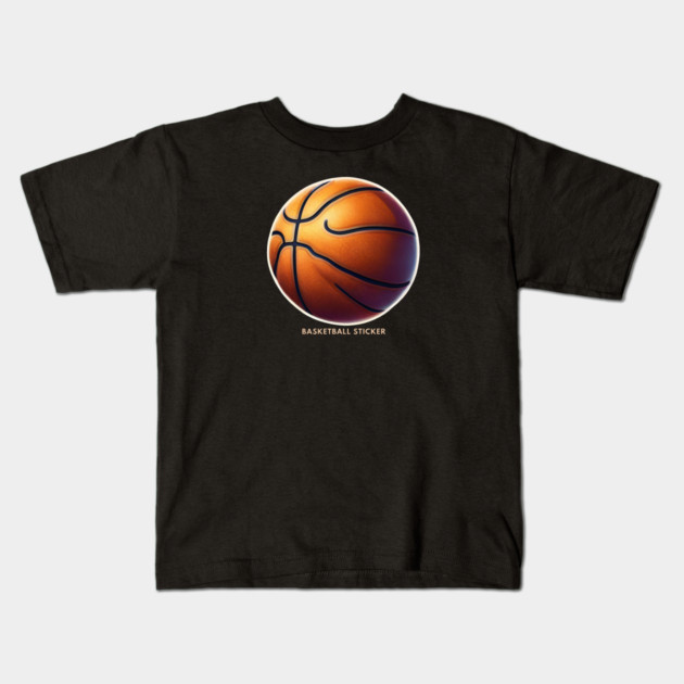 Basketball player gift Kids T-Shirt by BlackMeme94