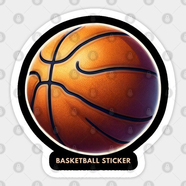 Basketball player gift Sticker by BlackMeme94