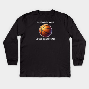 Basketball player gift Kids Long Sleeve T-Shirt
