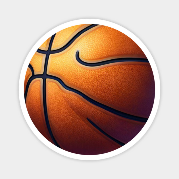 Basketball player gift Magnet by BlackMeme94