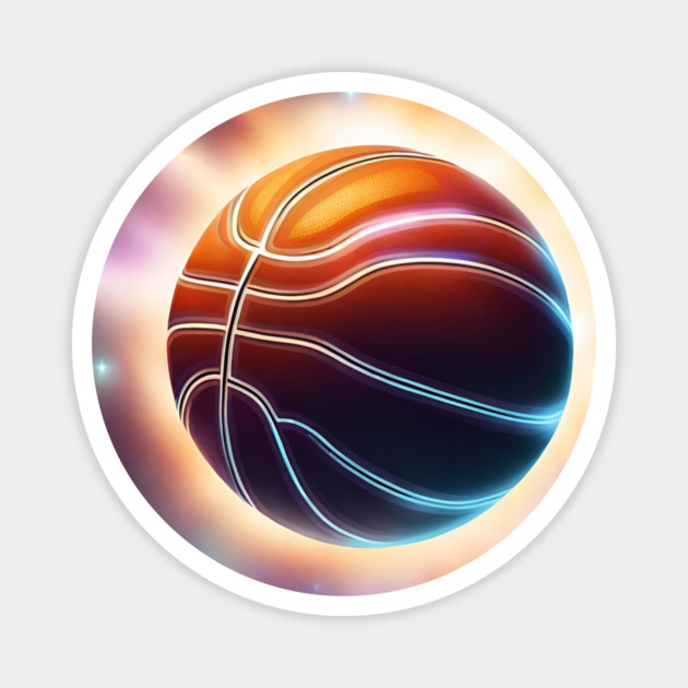 Basketball player gift Magnet by BlackMeme94