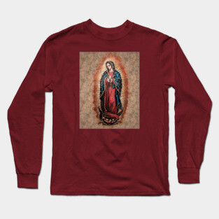 Tonantzin - La virgen de Guadalupe Long Sleeve T-Shirt