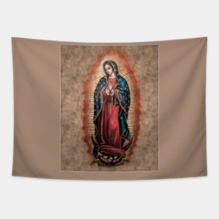Tonantzin - La virgen de Guadalupe Tapestry