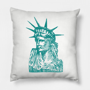 Statue of Liberty 1 Pillow