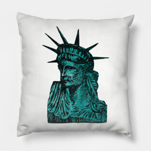 Statue of Liberty 2 Pillow
