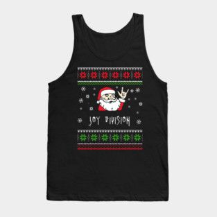 joy division santa metal Tank Top