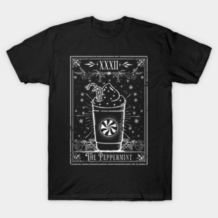 The Peppermint Latte Tarot Card T-Shirt