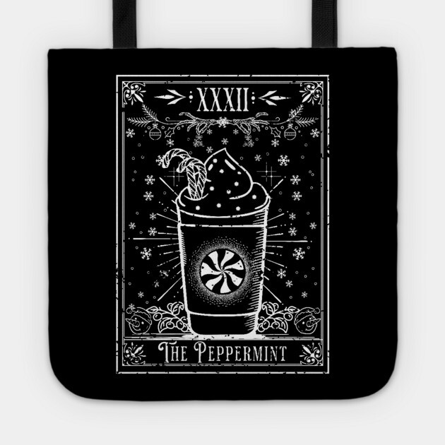 The Peppermint Latte Tarot Card Tote by H. R. Sinclair