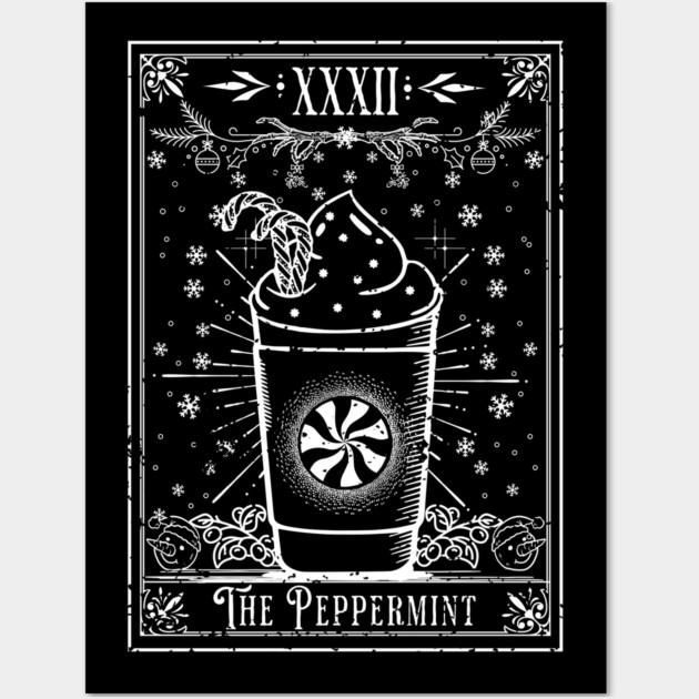 The Peppermint Latte Tarot Card Wall Art by H. R. Sinclair
