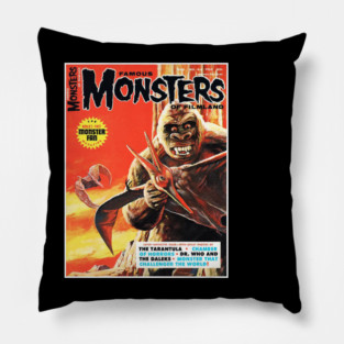 Famous Monsters of Filmland Pillow