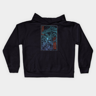 "SAMURAI VS DRAGON" Kids Hoodie
