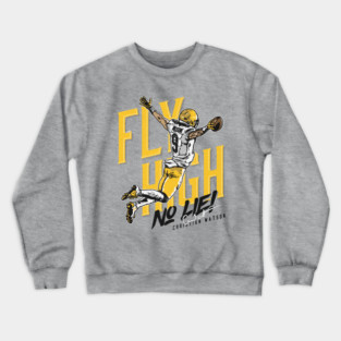Christian Watson Green Bay Fly High Crewneck Sweatshirt