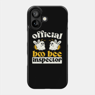 Official boo bee inspector Halloween Phone Case