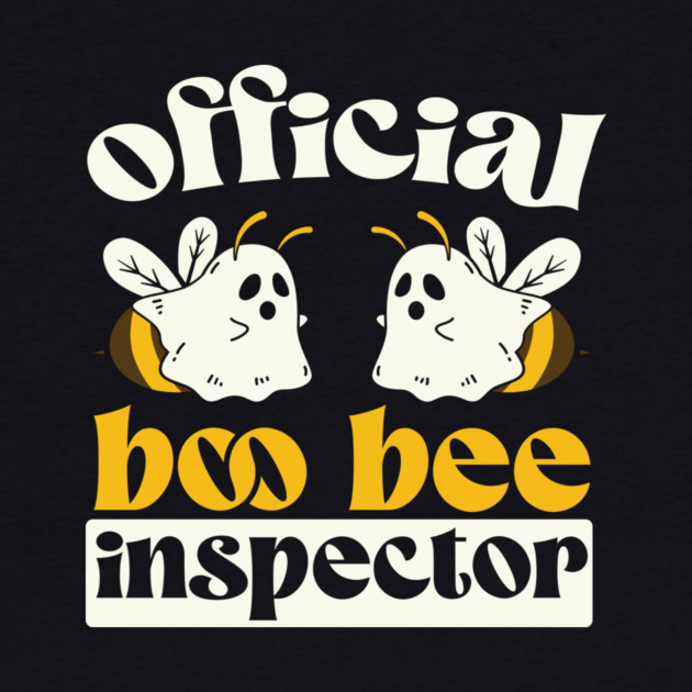 Official boo bee inspector Halloween by The WYLD Tribe