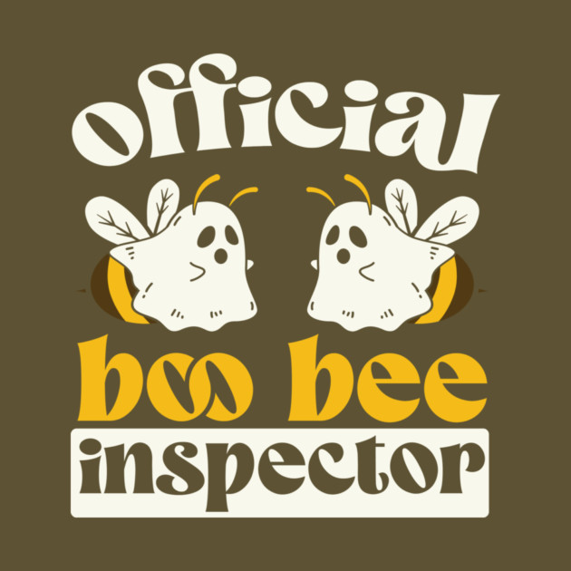 Official boo bee inspector Halloween by The WYLD Tribe