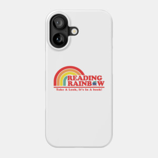 Reading Rainbow - Retro Phone Case