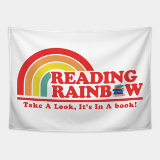 Reading Rainbow - Retro Tapestry