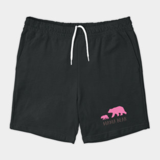 Mama Bear, Bear Cub, Cute Bear, Little Bear Shorts