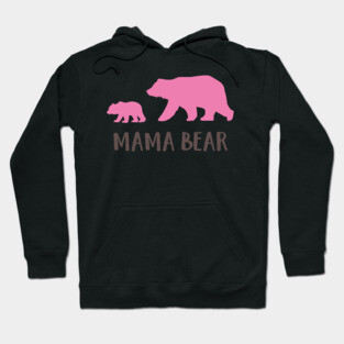 Mama Bear, Bear Cub, Cute Bear, Little Bear Hoodie