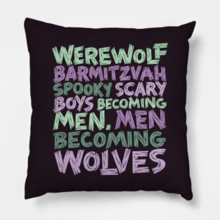 Werewolf Barmitzvah Pillow