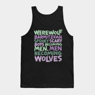 Werewolf Barmitzvah Tank Top