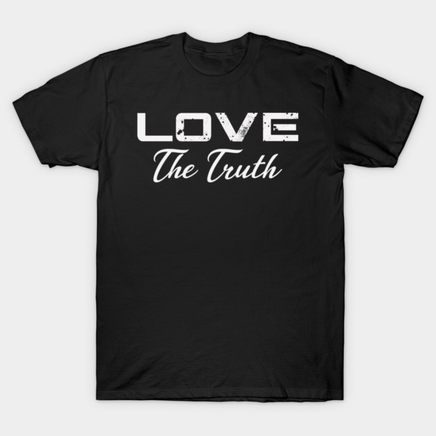 Love the Truth Raw T-Shirt by God Squad Sports