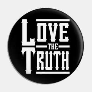 Love the Truth Western Pin