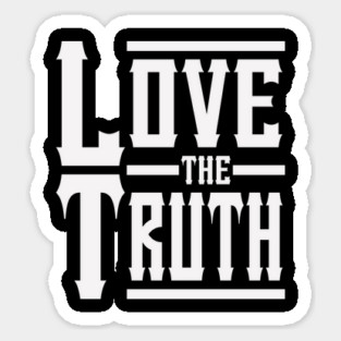 Love the Truth Western Magnet