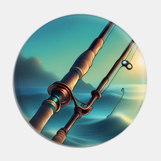 Fishing Lover Pin by BlackMeme94