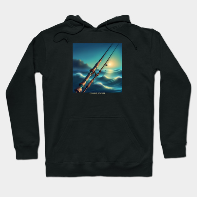 Fishing Lover Hoodie by BlackMeme94