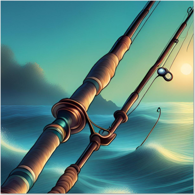 Fishing Lover Wall Art by BlackMeme94