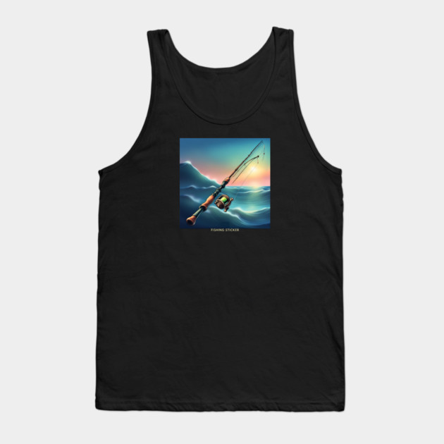 Fishing Lover Tank Top by BlackMeme94