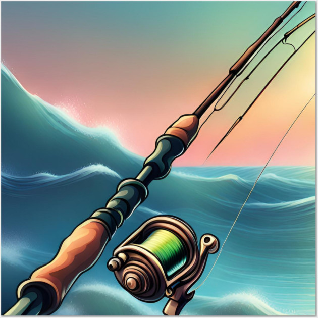 Fishing Lover Wall Art by BlackMeme94
